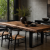 CB2 Madera Live Edge Dining Table