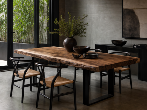 CB2 Madera Live Edge Dining Table