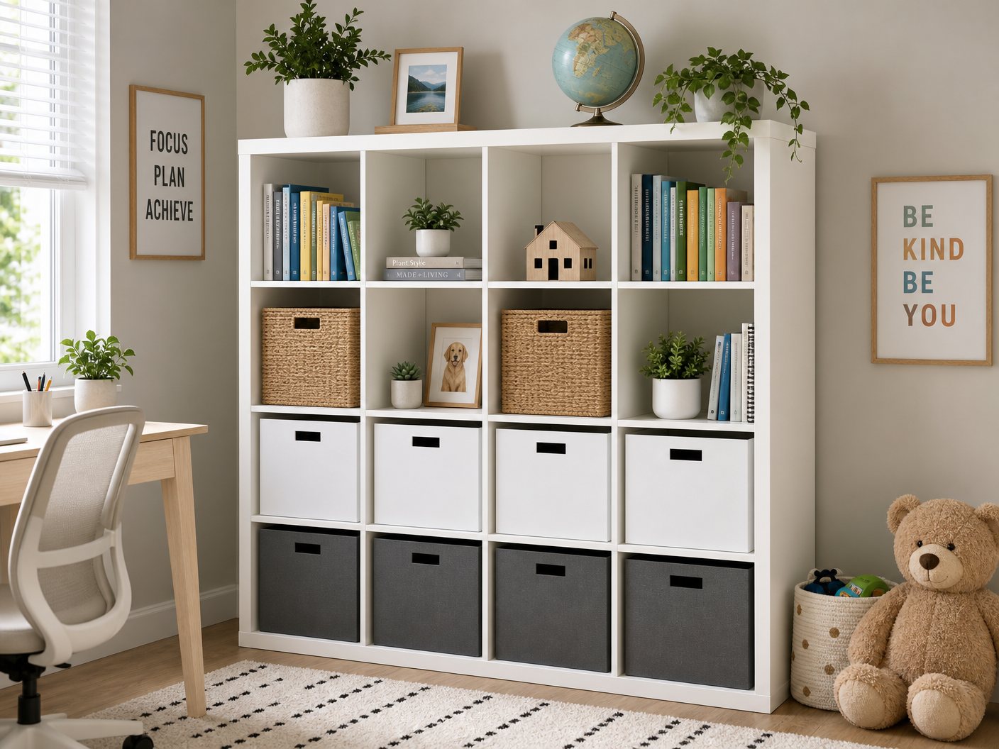 IKEA KALLAX 4x4 Shelf Unit Review