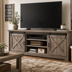 Ashley Furniture Rustic Farmhouse TV Stand 70 inch