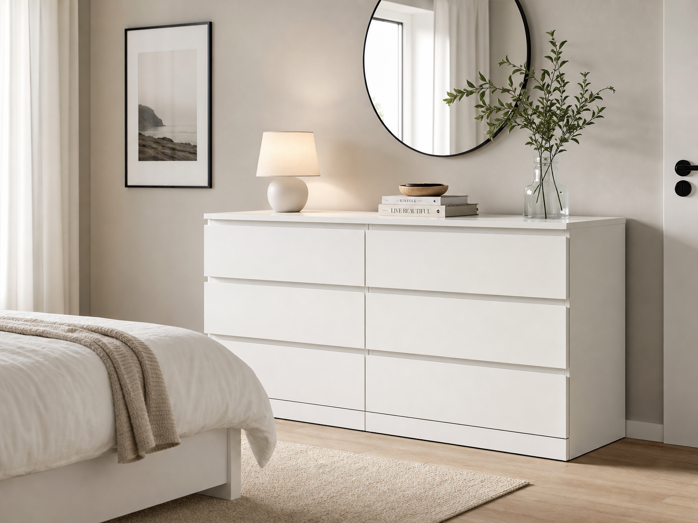IKEA MALM 6-Drawer Dresser