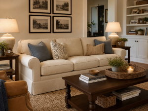 Pottery Barn Comfort Roll Arm Sofa